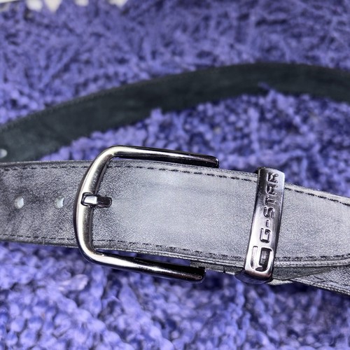 Star raw leather - g-star, black