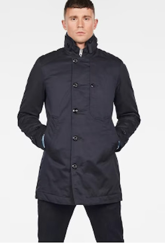 Star trench coat mens - trench,