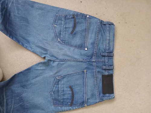 Star raw jeans blue - jeans, straight