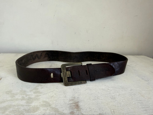 Star raw leather belt - g-star,